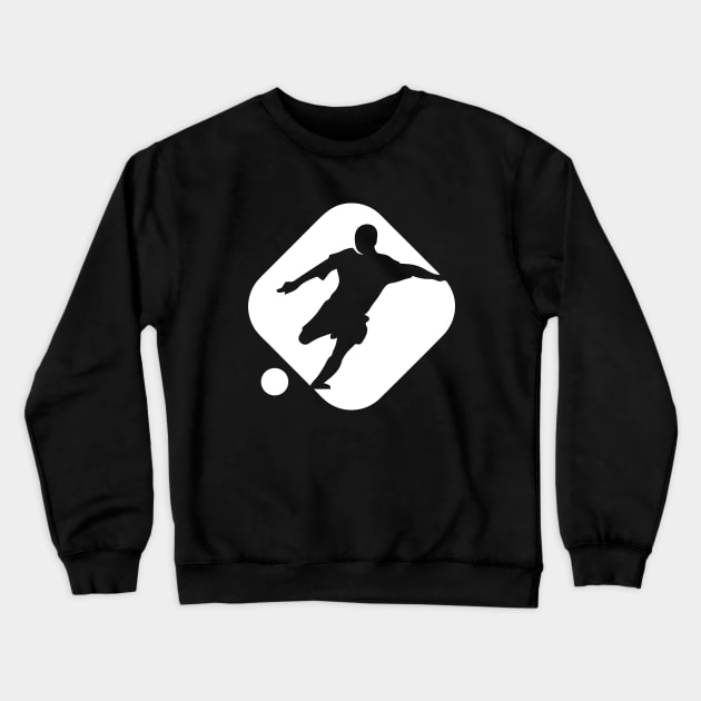 Cool Football Crewneck Sweatshirt by RoyaltyDesign